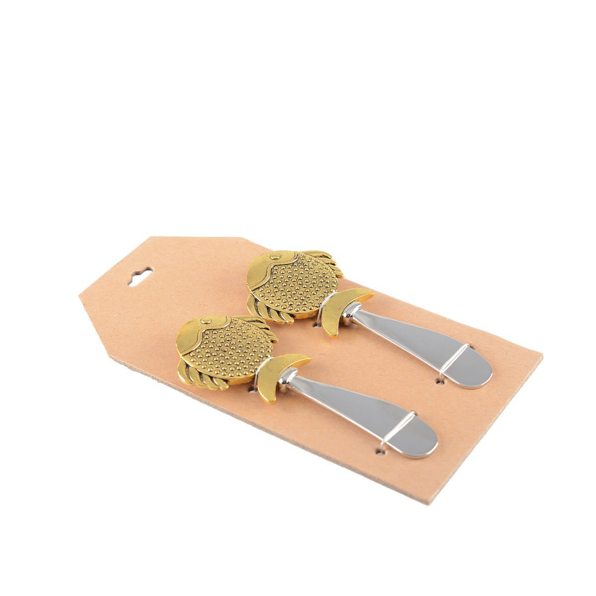 Set of 2 Golden Fish Tartiners