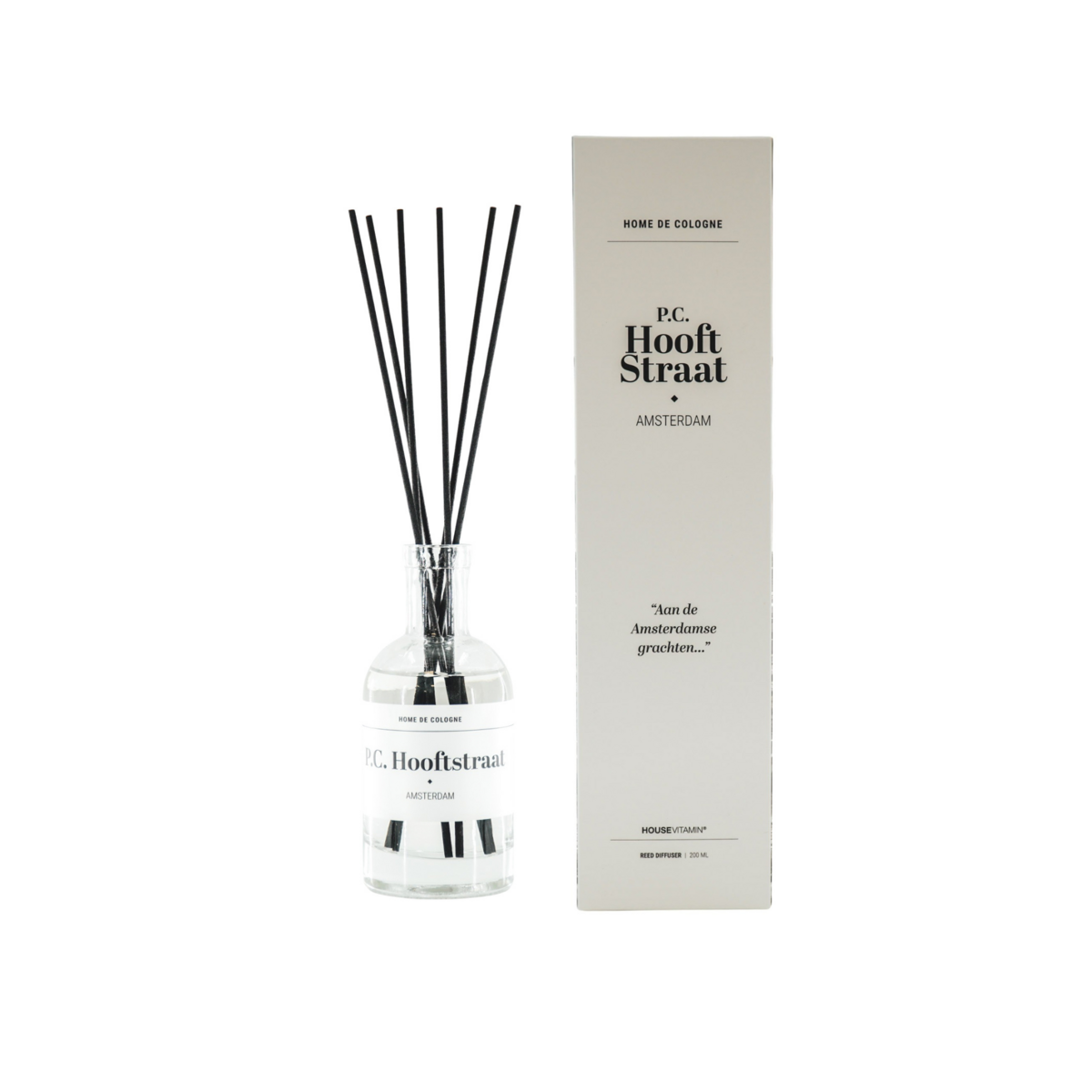 Reed Diffuser - PC Hooftstraat Amsterdam - 200ml 