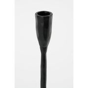 Christy Candlestick - L17 x W18 x H34 cm - Aluminum - Black