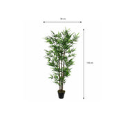 Artificial Bamboo Plant - H155 x Ø90 cm - Green