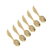 Set of 6 Gold Leafs