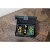 2-pack poker game with 5 gold dice
