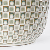 Daan Flowerpot - H21 x Ø22 cm - White
