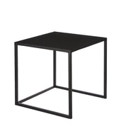 Goa Side table - Set of 2 - L35 x W35 x H33 cm - Metal - Black