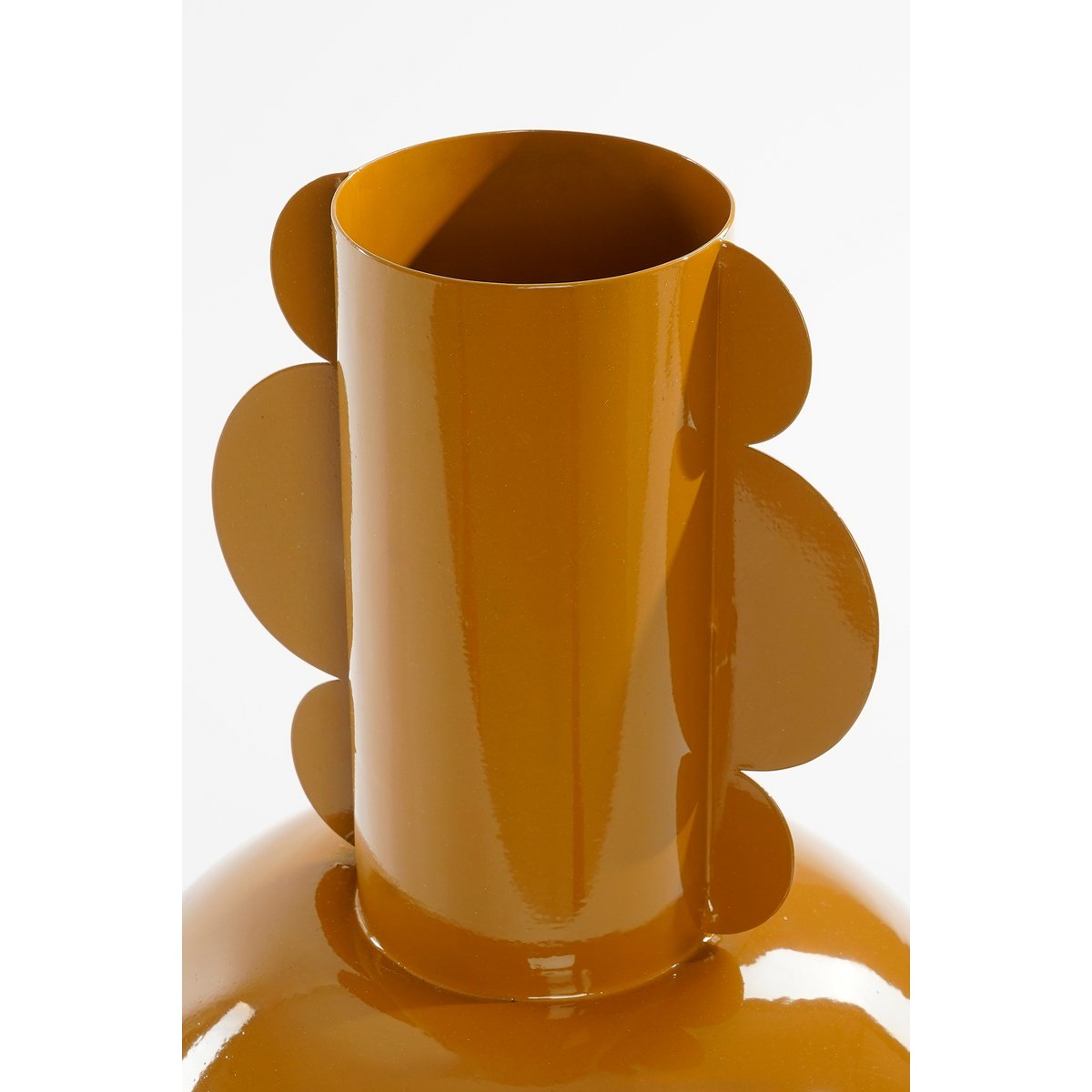 Boyd Vase - H36 x Ø25 cm - Metal - Brown
