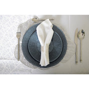 ZILVEREN FILIGREE BLADPLATTER