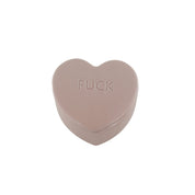 Decoratieve Pot- Candy Heart 'FUCK- Licht Roze- 12x11,5x6cm