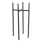 Support pour plantes Ascot - L 24 x l 24 x H 55 cm - Métal - Noir