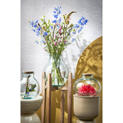 Olly Vase - H23 x Ø29 cm - Recycled Glass - Transparent