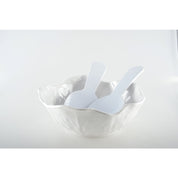 White melamine bowl 26x26x8cm