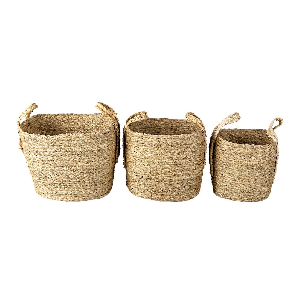 Mand (3) 25x25x34 / 24x20x28 / 21x18x25 cm