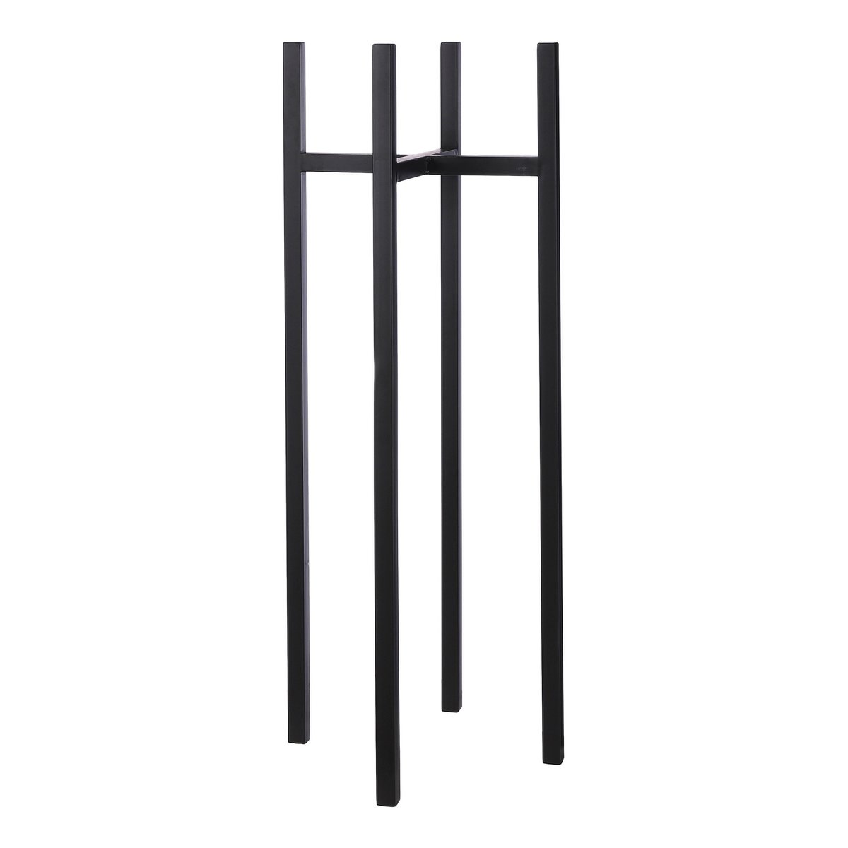 Ascot Plant Stand XL - L38 x W38 x H95 cm - Metal - Black