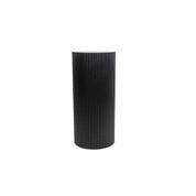 Side table or  pillar cylinder - black