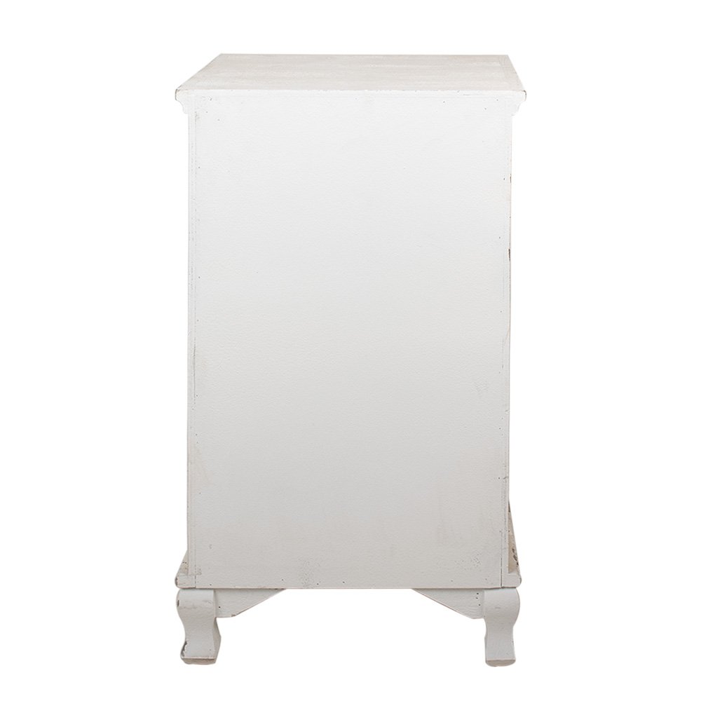 Dressoir Beige, Hout 44x35x81 cm