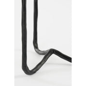 Christy Candlestick - L17 x W18 x H34 cm - Aluminum - Black