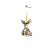 Ornament - Balloon Dog Pendant - Ceramics - Gold - 5.5x6.5cm