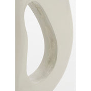 Pastina Ornament on Foot - L7 x W17 x H38 cm - FSC 100% Mango Wood - Off White