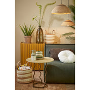 Joulz Hanging lamp - H16 x Ø36 cm - Jute - Light brown