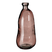 Pinto Vase - H51 x Ø22 cm - Recycled Glass - Dark Brown