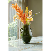 Elena Vase - L29 x W26 x H39 cm - Ceramic - Green