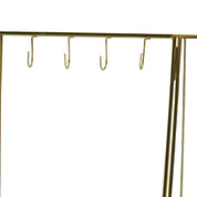 Jewelry box - Metal/Glass - Gold - 18x11x31cm