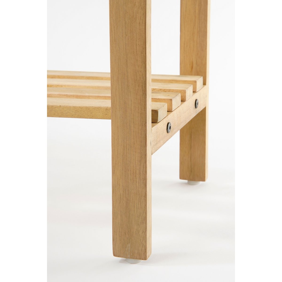 Rechteckiger Pflanzkübel Glenwood für den Außenbereich - L70 x B30 x H75 cm - Akazienholz - Braun