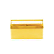 Opbergdoos - Organizer - Metaal - Geel - 30x17x17cm
