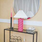 Table lamp - Neon Pink - 12x12x28cm