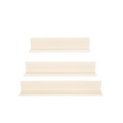 Wall shelf - Metal - Beige - Set of 3 