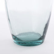 Kyara Bottle Vase - H100 x Ø20 cm - Recycled Glass - Transparent