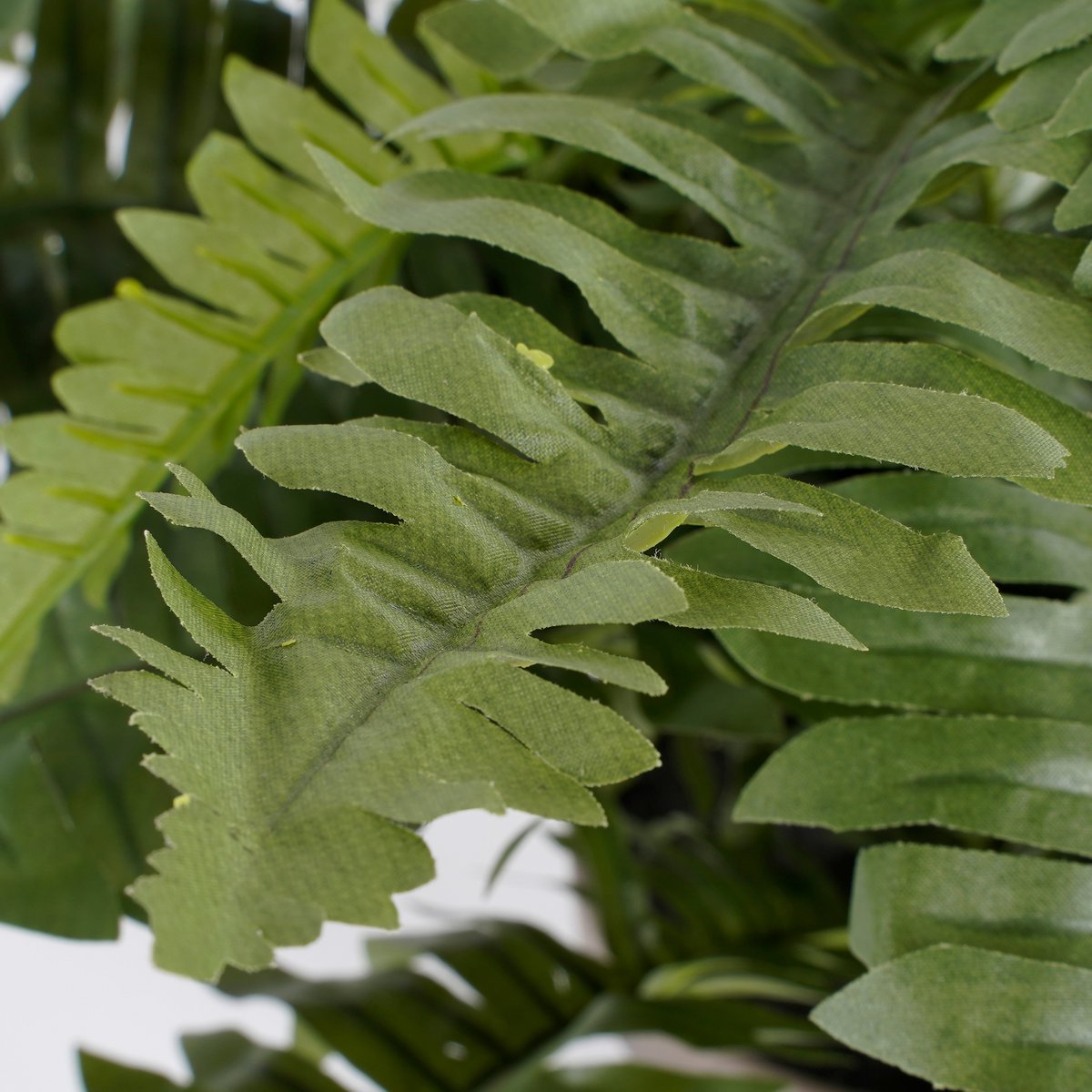 Artificial Boston Fern Plant in Flower Pot Stan - H42 x Ø50 cm - Green