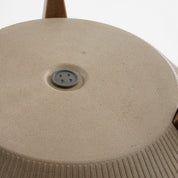 Doppio Flowerpot on Legs - H21 x Ø40 cm - Polypropylene - FSC Mix - Taupe