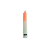 Candles - Dipdye - Extra Big - XXL - orange/white/mint green