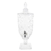 Sapkan met kraan en deksel , Glas Ø 16x46 cm / 3000 ml