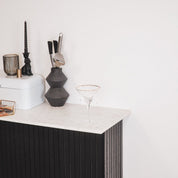 Glassware - Martini glass - Clear/Gold - S2 - 12x12x18.5cm