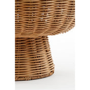 Loulou Decoration vase - H42 x Ø40 cm - Rattan - Brown