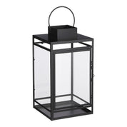 Storm Lantern - L20 x W19 x H36 cm - Black