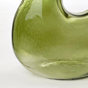 Jay Vase - L19 x W11 x H25 cm - Glass - Light green