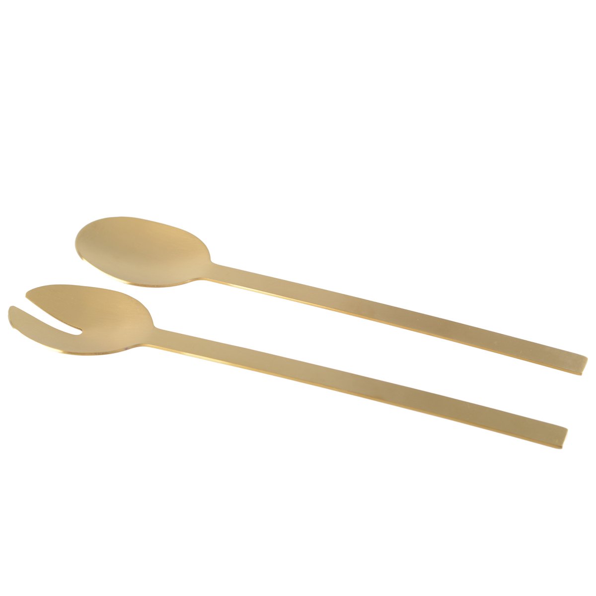 Gouden salade bestek