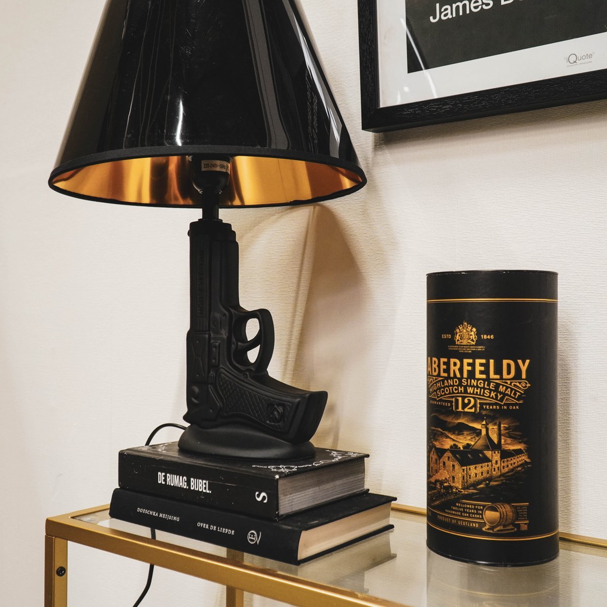 Table lamp - Gun
