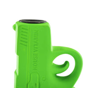 Kandelaar - Pistolet - Céramique - Vert Néon - 12x5x12cm