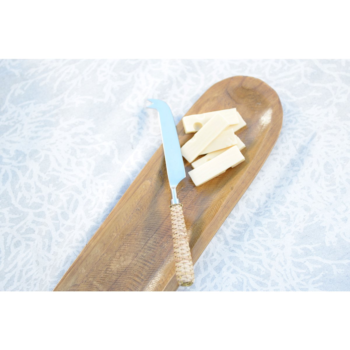 Long oval wooden Decorative tray 