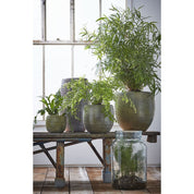 Vienne Vase - H35 x Ø21 cm - Recycled Glass - Transparent