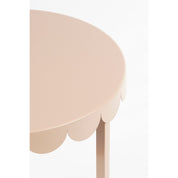 Lara side table - Set of 2 - H51 x Ø40 cm - Metal - Light pink