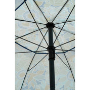 Parasol Fleur - H238 x Ø220 cm - Bleu