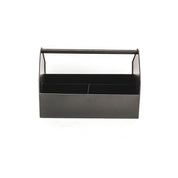 Opbergdoos - Organizer - Metaal - Zwart - 30x17x17cm