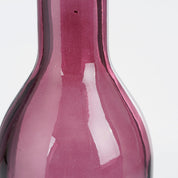 Rioja Bottle Vase - H50 x Ø15 cm - Recycled Glass - Bordeaux