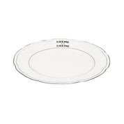 Plate - Creme de la Creme - Newbone China - 26x26x1.5cm