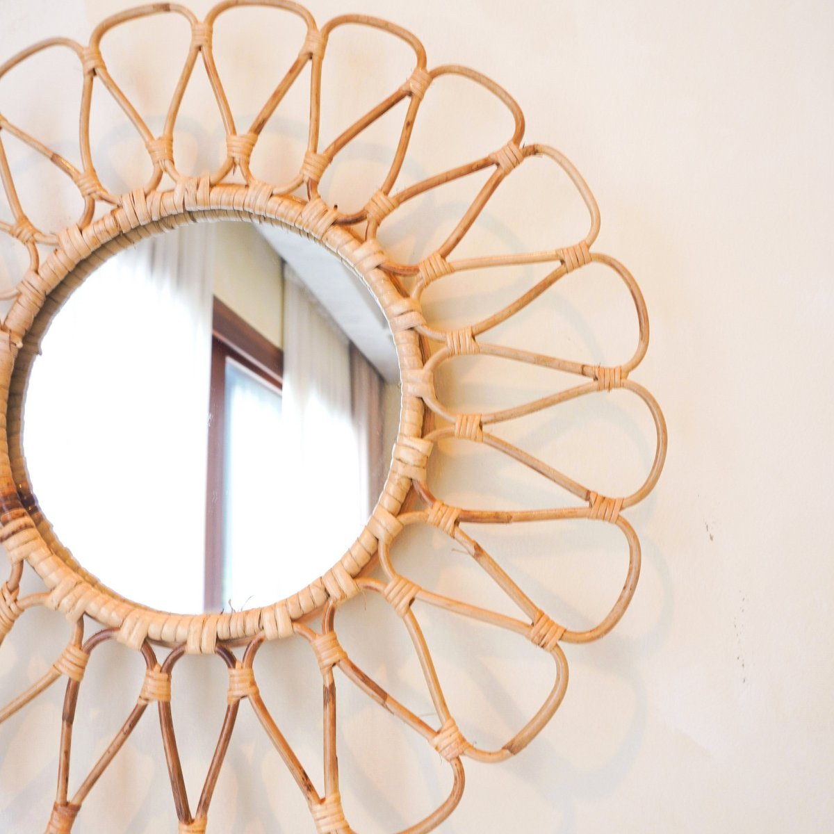 Handmade Boho wall mirror DAAU