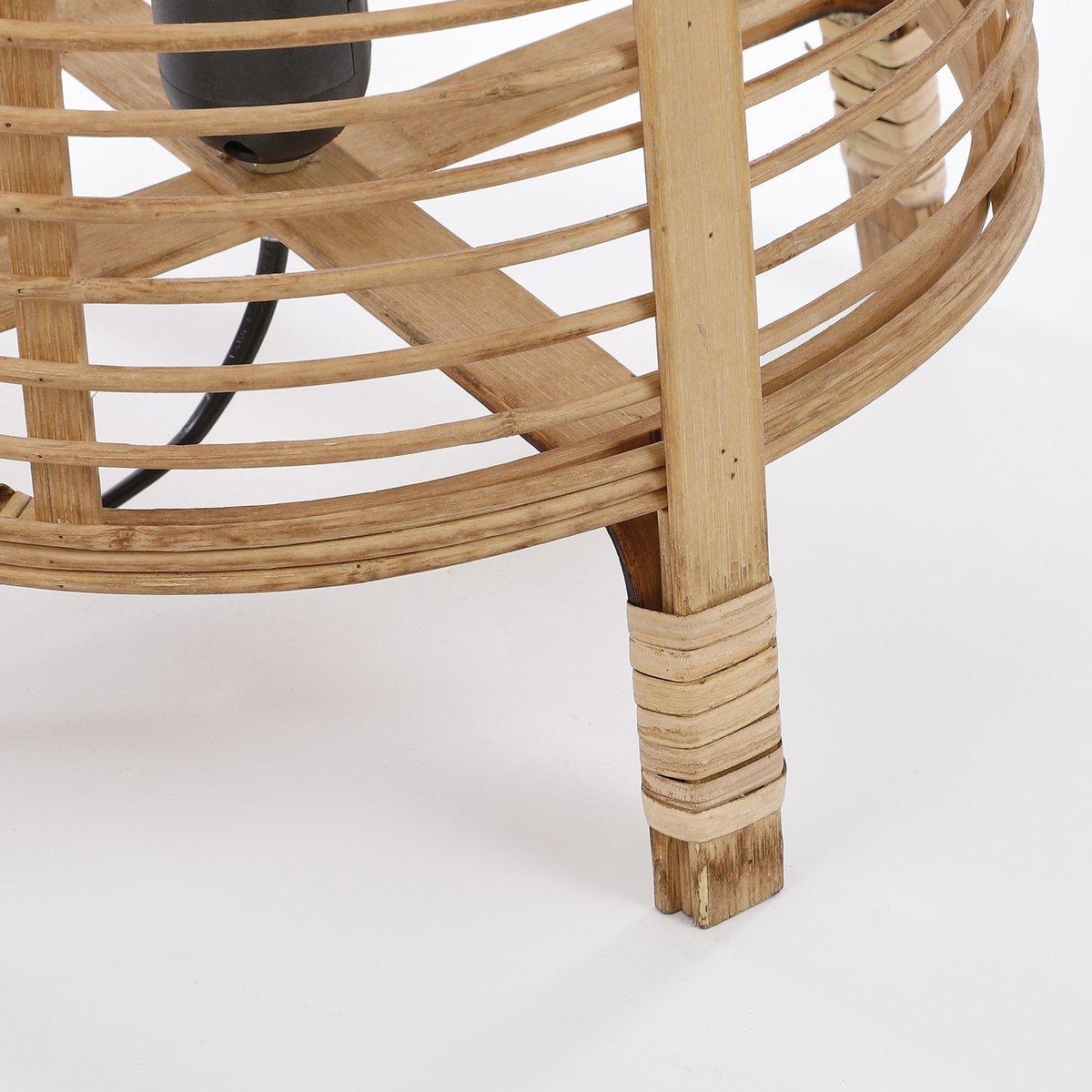 Page Table lamp - H41 x Ø27 cm - Bamboo - Light brown